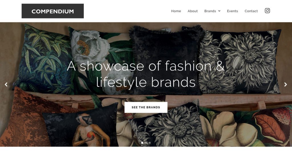 Compendium website design & build