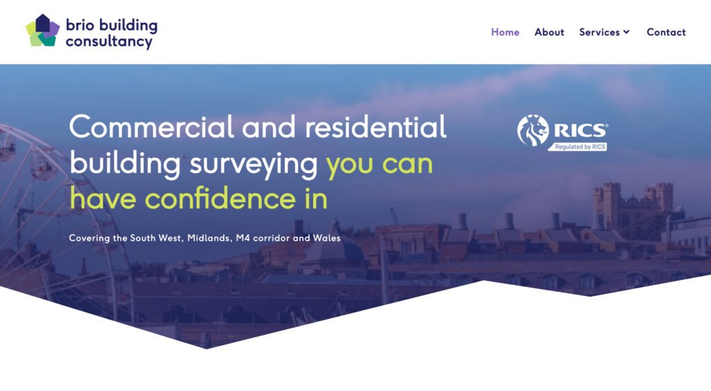 Brio Building Consultancy Website
