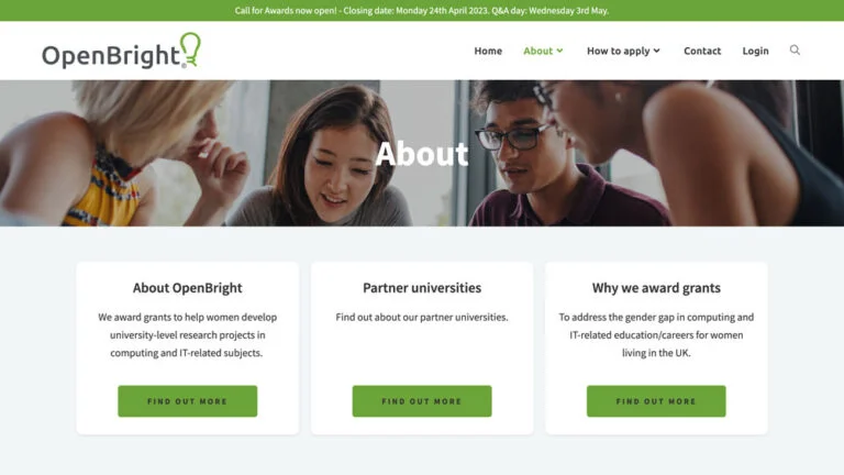 OpenBright about page